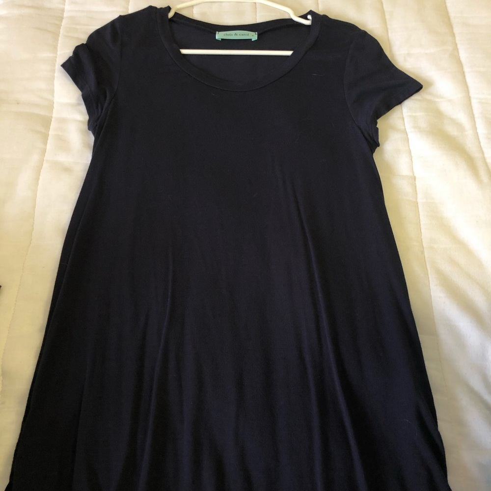 Long slightly high low shirt